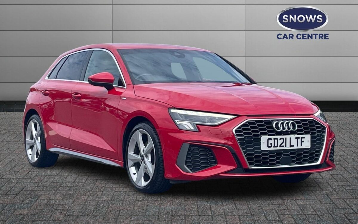 Audi-A3-1.0 TFSI 30 S line Sportback Euro 6 (s/s) 5dr-S Line-5-door-Hatchback-model-year-2021