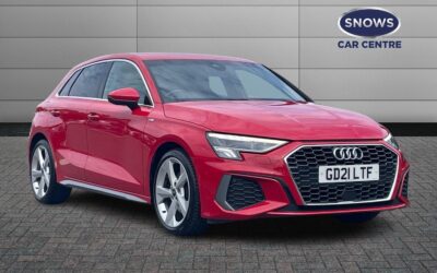 Used Audi A3 for sale 1.0 TFSI 30 S line Sportback Euro 6 (s/s) 5dr in Hampshire GD21