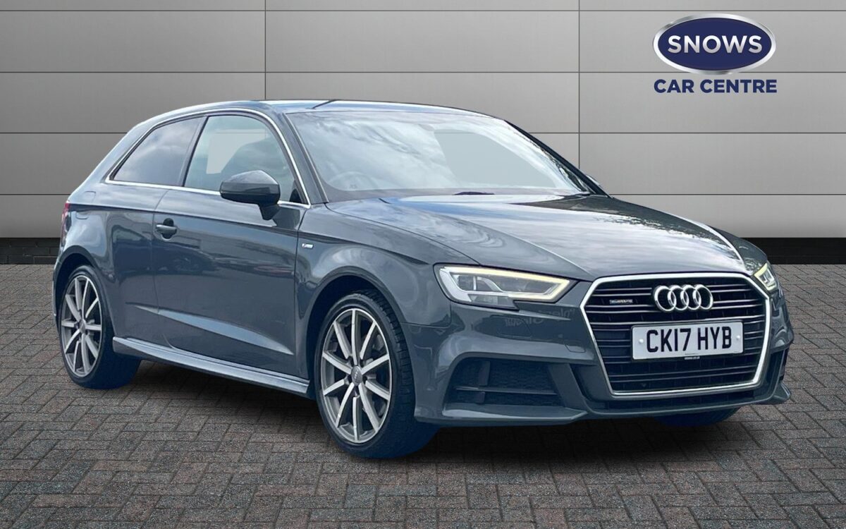 Audi-A3-2.0 TDI S line S Tronic Auto 6Spd quattro Euro 6 (s/s) 3dr-S Line-3-door-Hatchback-model-year-2017