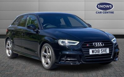 Used Audi A3 for sale 2.0 TFSI Black Edition Sportback S Tronic quattro Euro 6 (s/s) 5dr in Berkshire WO18