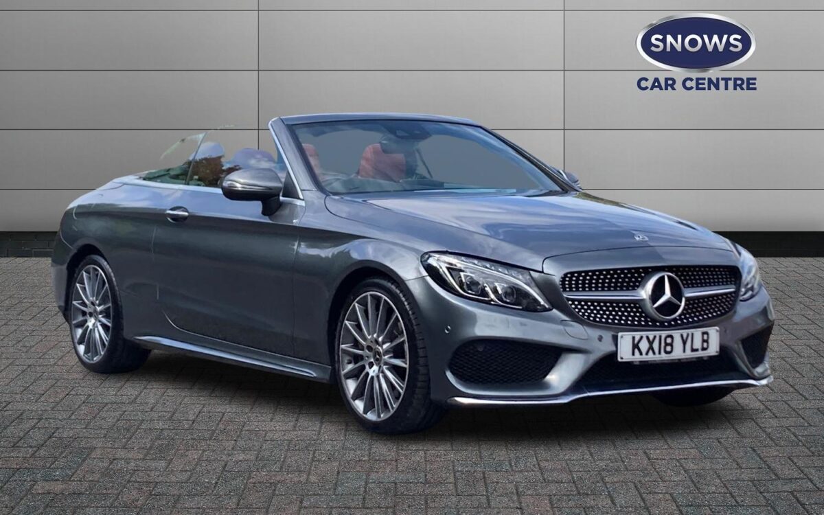 Mercedes-Benz-C Class-2.0 C300 AMG Line (Premium Plus) Cabriolet G-Tronic+ Euro 6 (s/s) 2dr-AMG Line-2-door-Cabriolet-model-year-2018