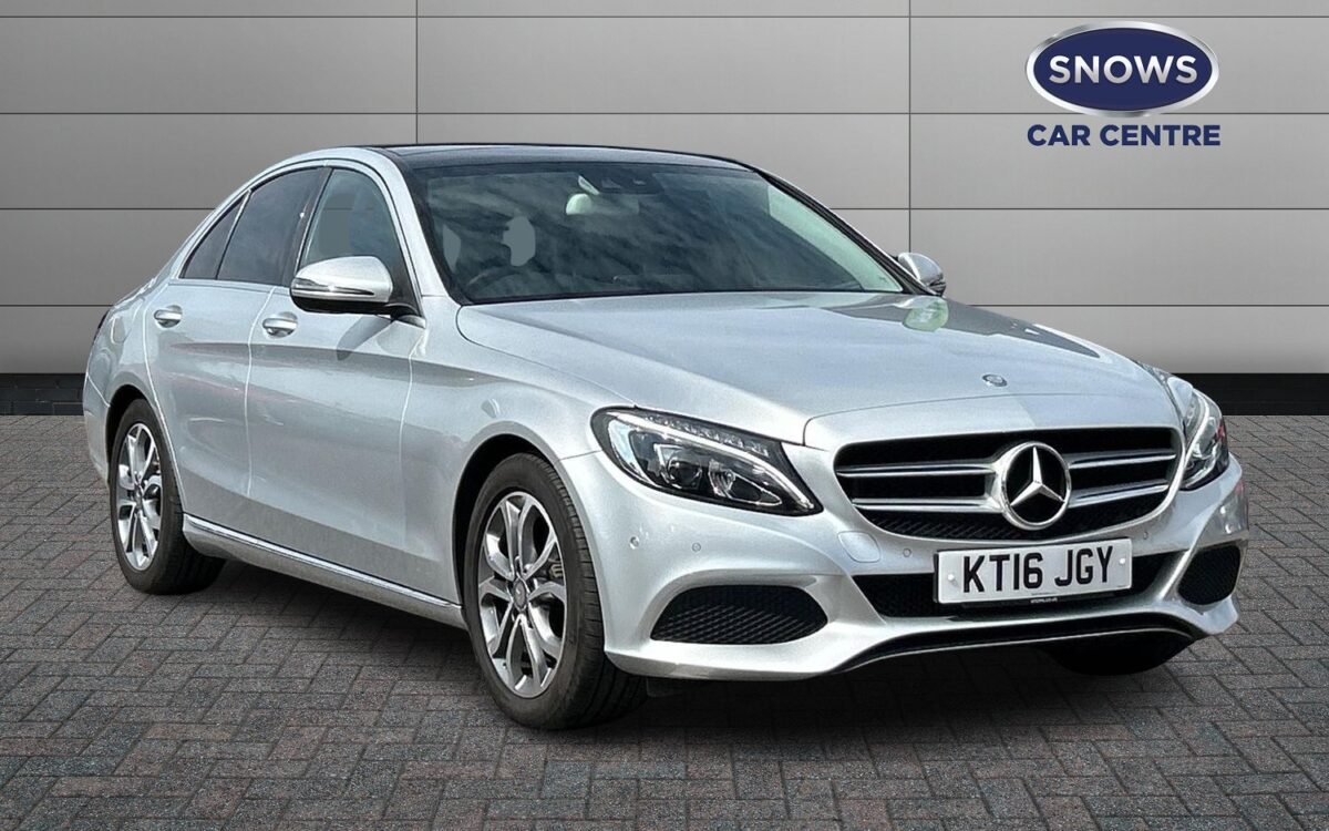 Mercedes-Benz-C Class-2.1 C220d Sport (Premium Plus) 7G-Tronic+ Euro 6 (s/s) 4dr-Sport-4-door-Saloon-model-year-2016