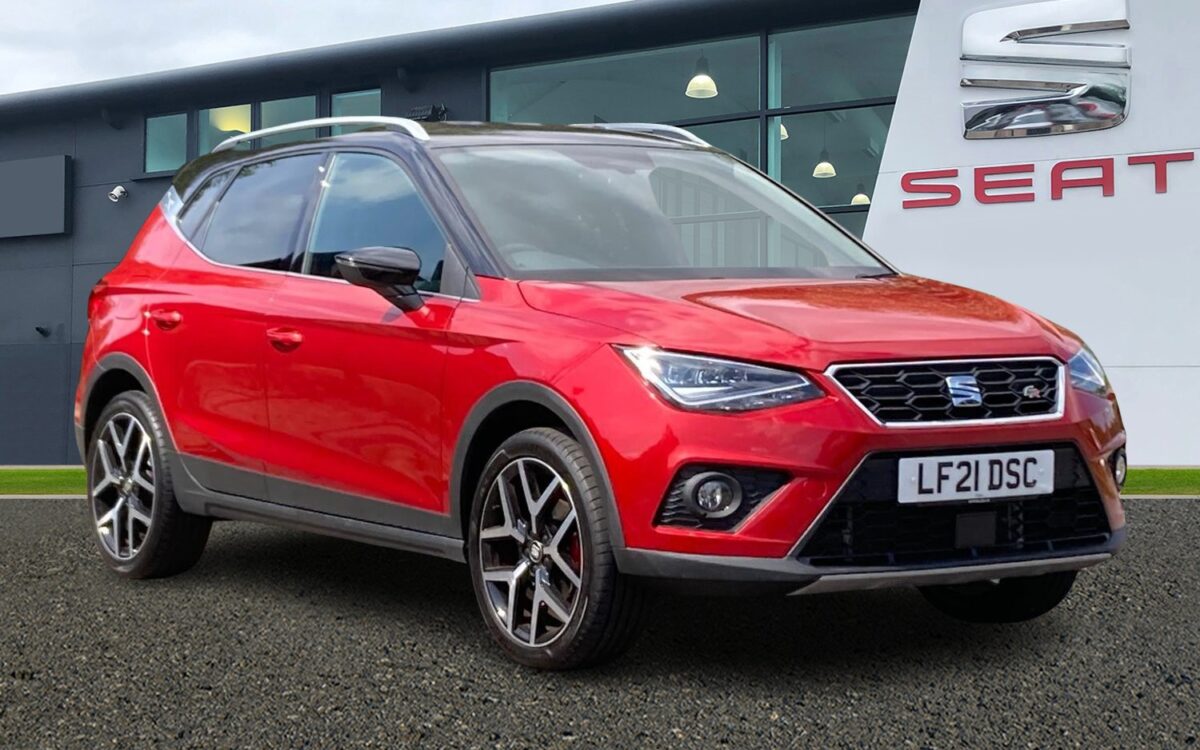 SEAT-Arona-1.0 TSI (110ps) FR Red Edition DSG SUV-MK1 (SE216)-5-door-Hatchback-model-year-2021