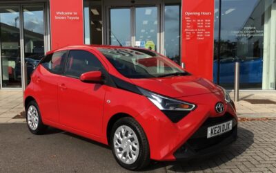 Used Toyota AYGO for sale 1.0 VVT-i x-play x-shift Euro 6 5dr (Safety Sense) in Devon KE21