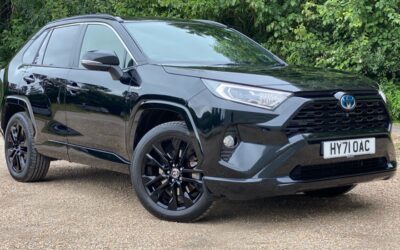 Used Toyota RAV-4 for sale 2.5 VVT-h Black Edition CVT Euro 6 (s/s) 5dr in Hampshire HY71