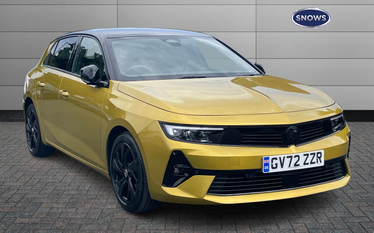 Vauxhall-Astra-1.2 Turbo GS Line Euro 6 (s/s) 5dr-GS Line-5-door-Hatchback-model-year-2023