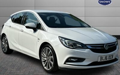 Used Vauxhall Astra for sale 1.6 CDTi BlueInjection SRi Nav Euro 6 (s/s) 5dr in Hampshire BL16